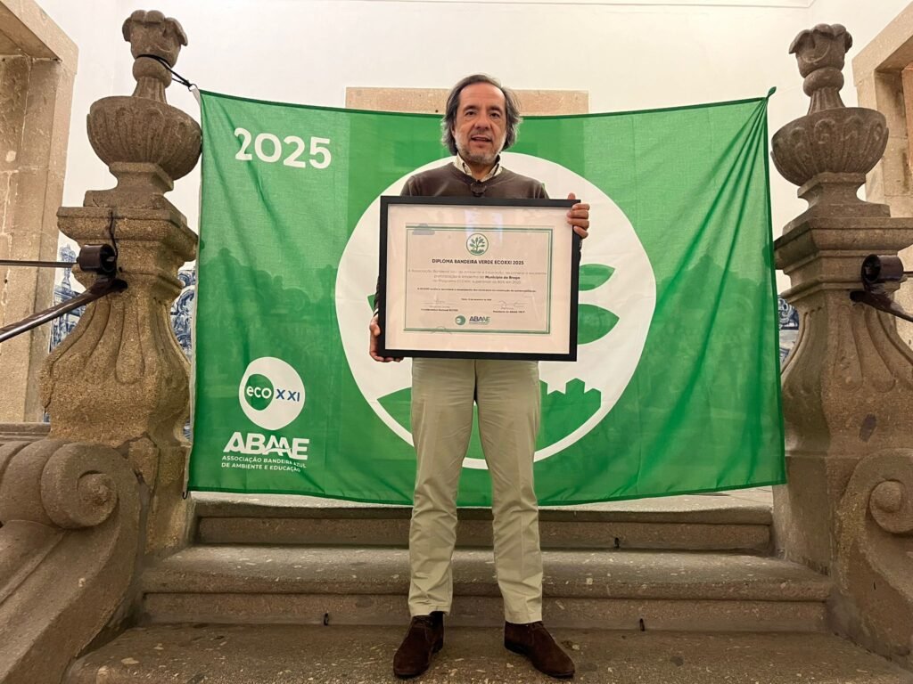 Município de Braga conquista Galardão Bandeira Verde ECOXXI com 88,8%