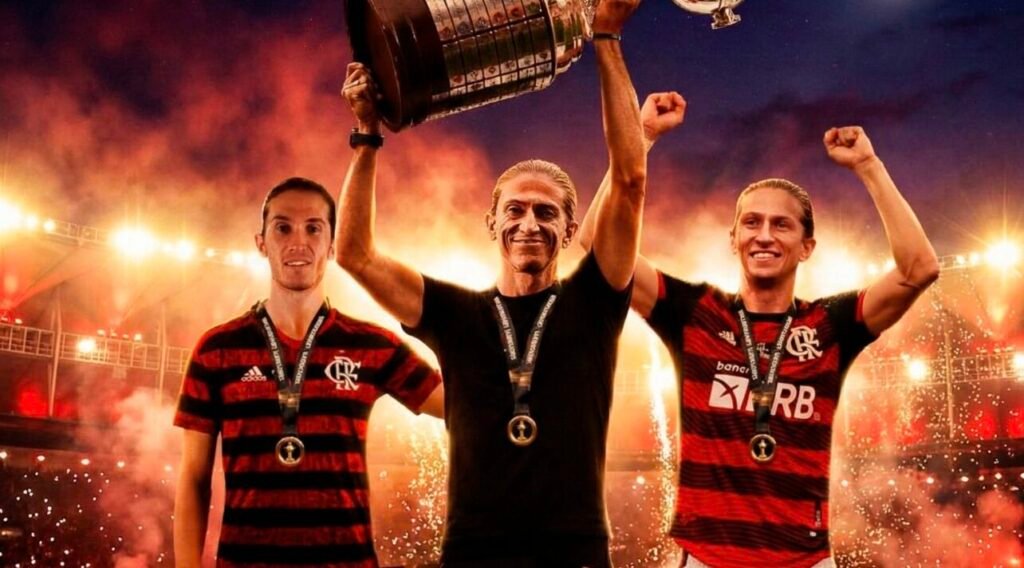 Filipe Luís renova com o Flamengo até 2027