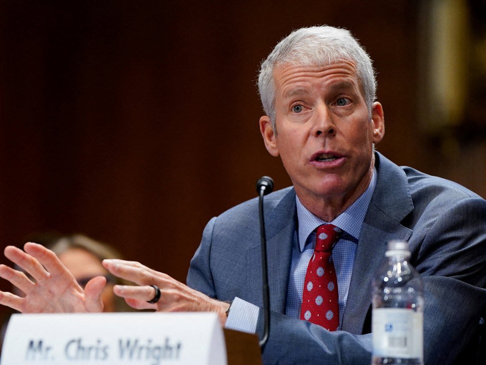 Secretário de Energia dos EUA, Wright: Operações do Irã levarão semanas, não meses