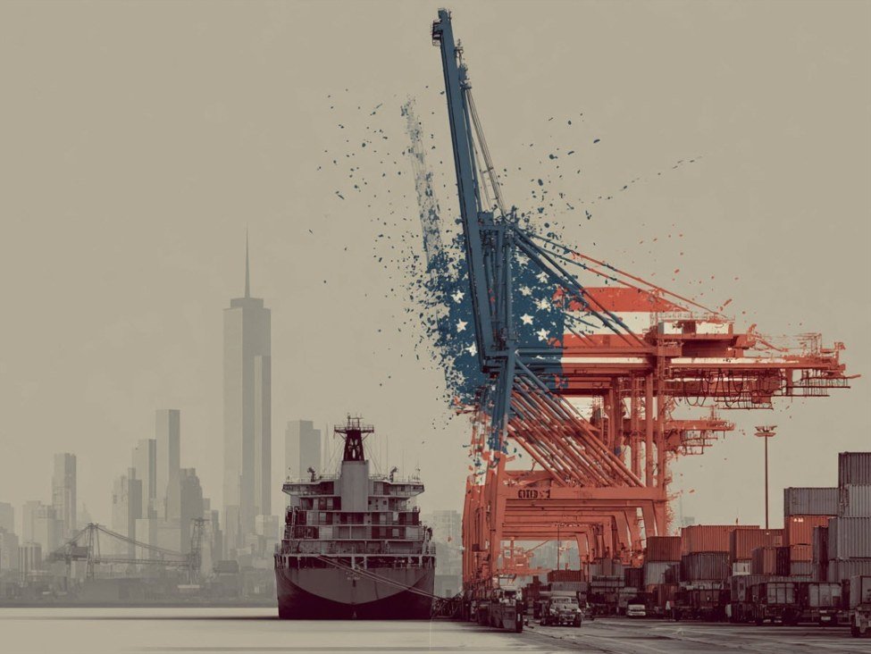 Balança comercial dos EUA em janeiro: -54,5 bilhões vs