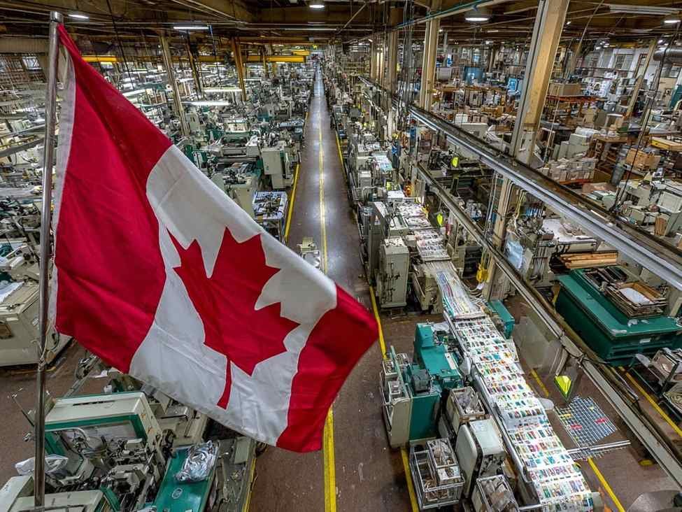 PMI de Manufatura do Canadá da S&P Global: 53,3 vs 50,0 anterior