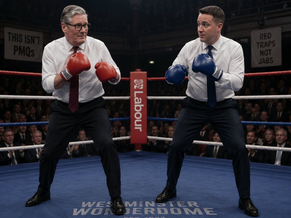 Starmer: Deixou claro a aliados que irá enfrentar batalha se Streeting provocar contestação.
