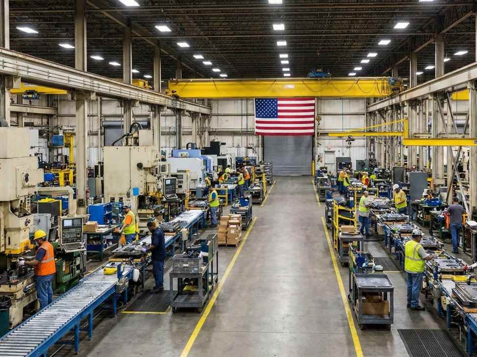 PMI do Setor Manufacturing dos EUA para Abril: 54,5 contra 52,3 no mês passado